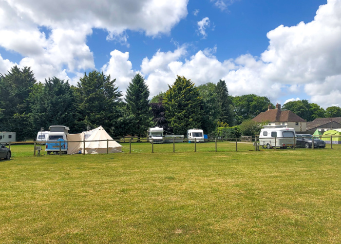 camping in hampshire