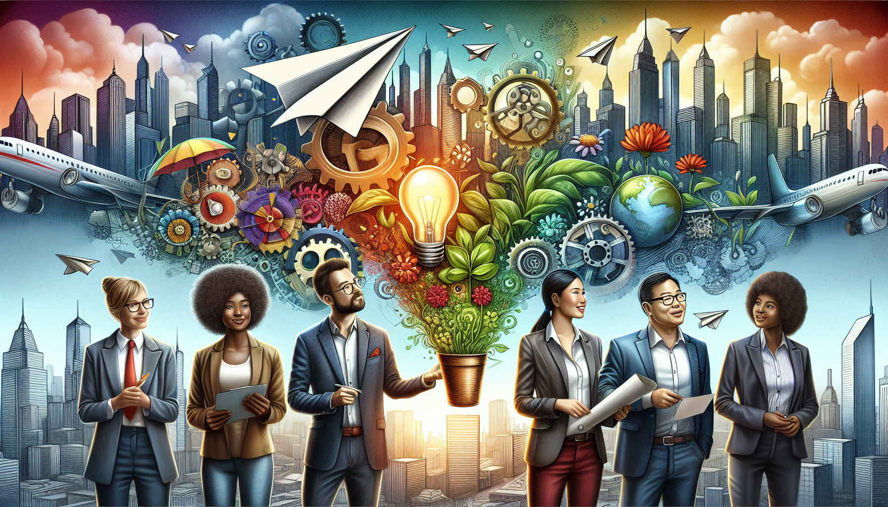 Une illustration des succès obtenus grâce aux chèques entreprises.