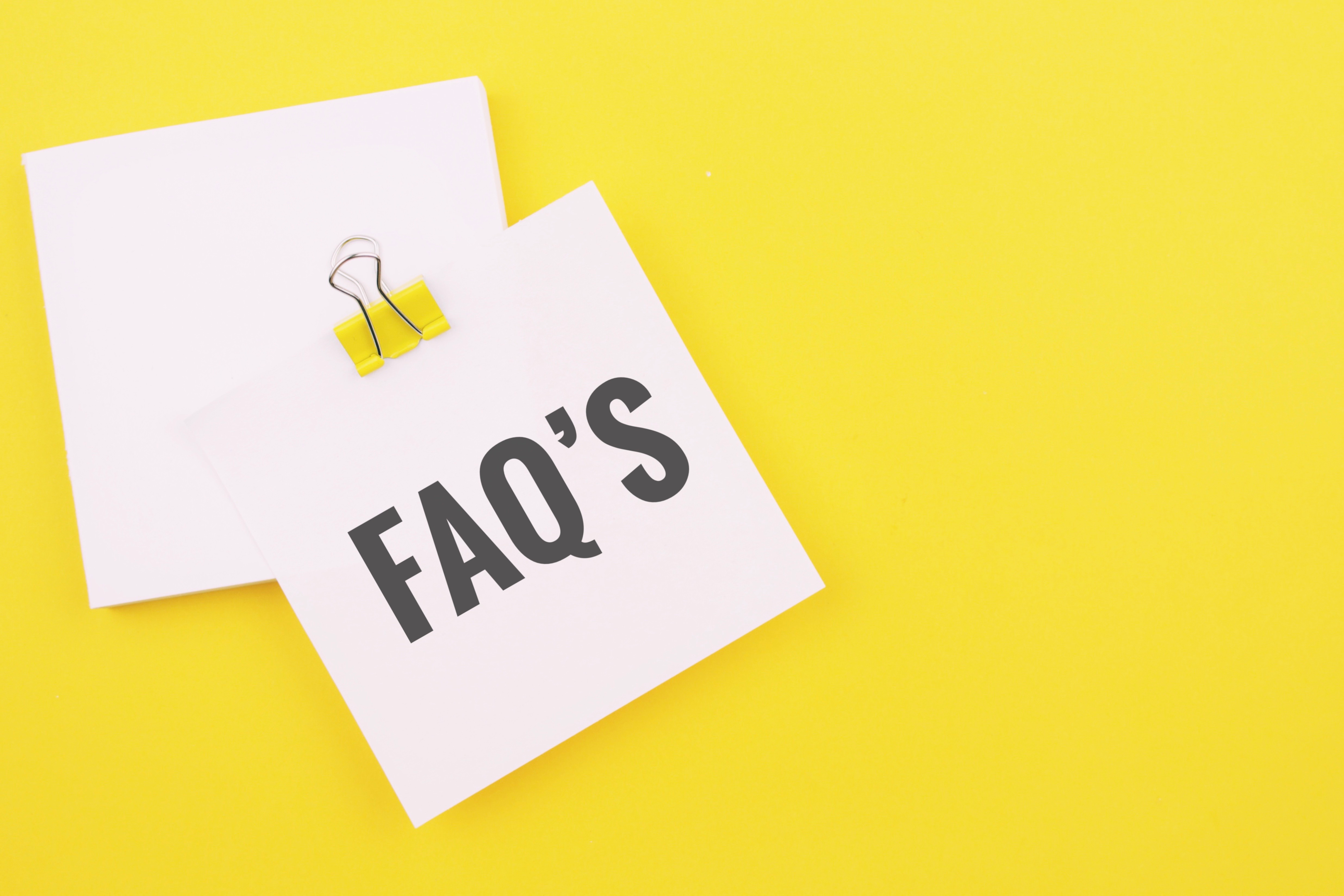 "FAQs: Getting answers to your money-related questions."