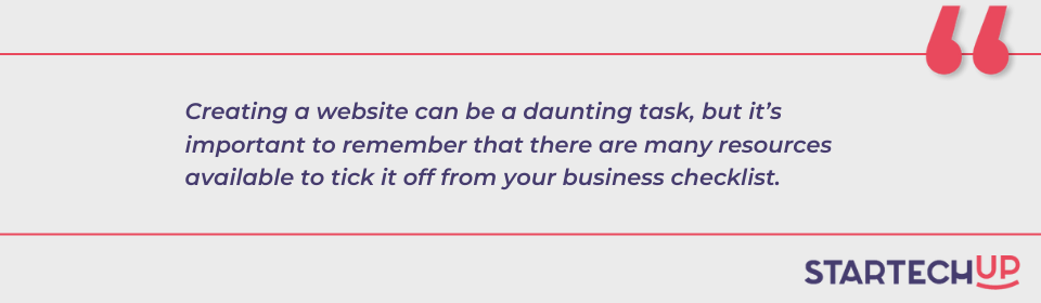 business website