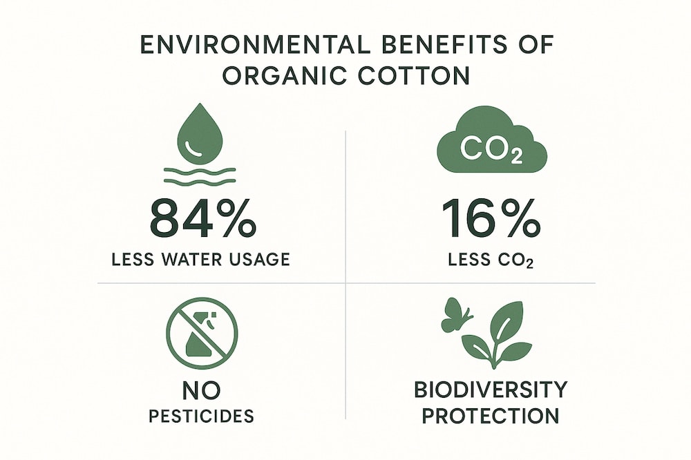benefits of organic cotton