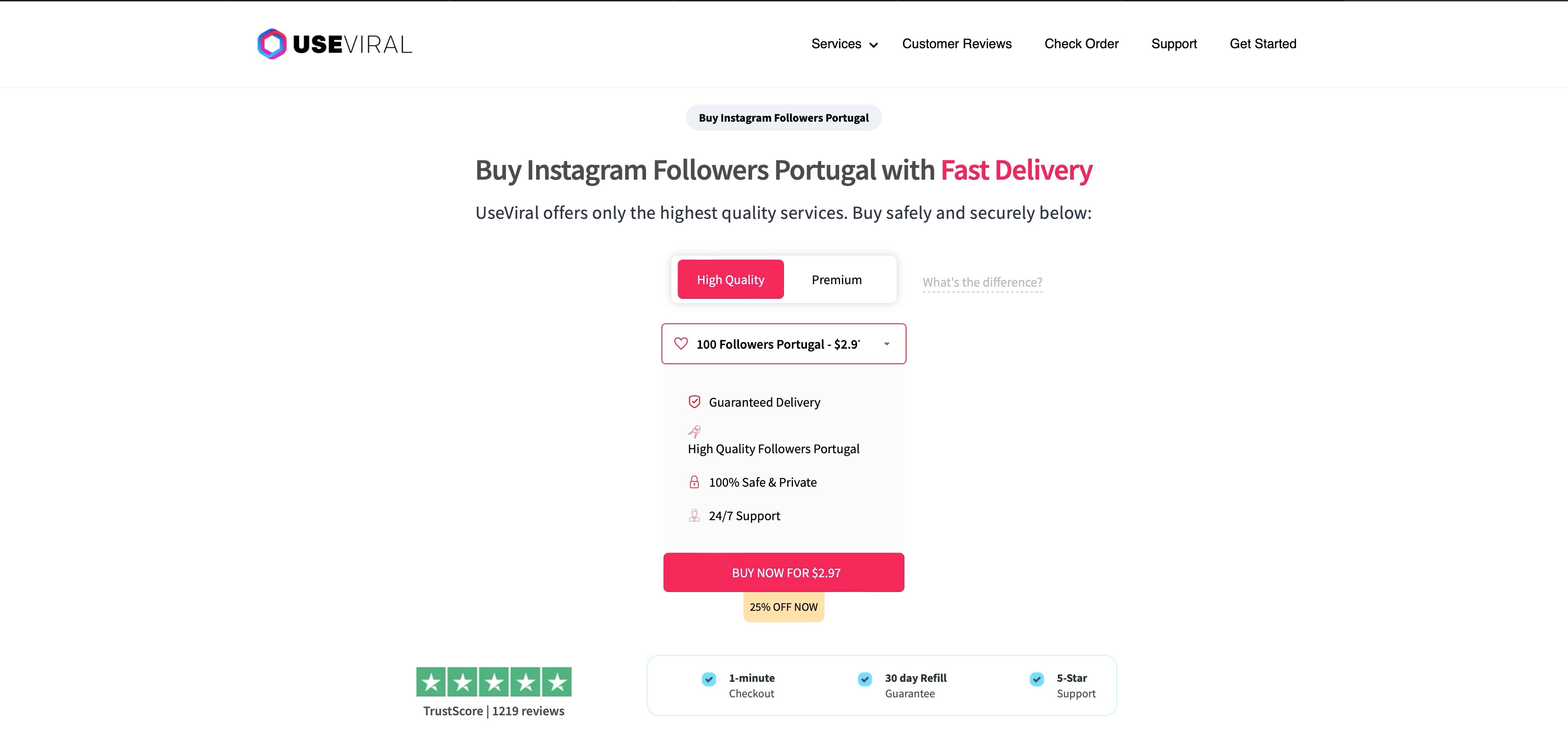 useviral buy instagram followers portugal page