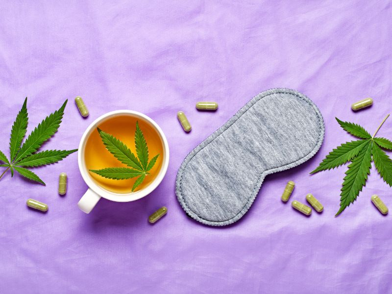 cannabis supplements sleep mask