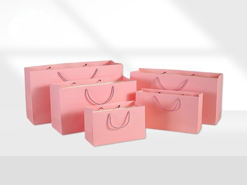 Cardboard-Style Paper Bags