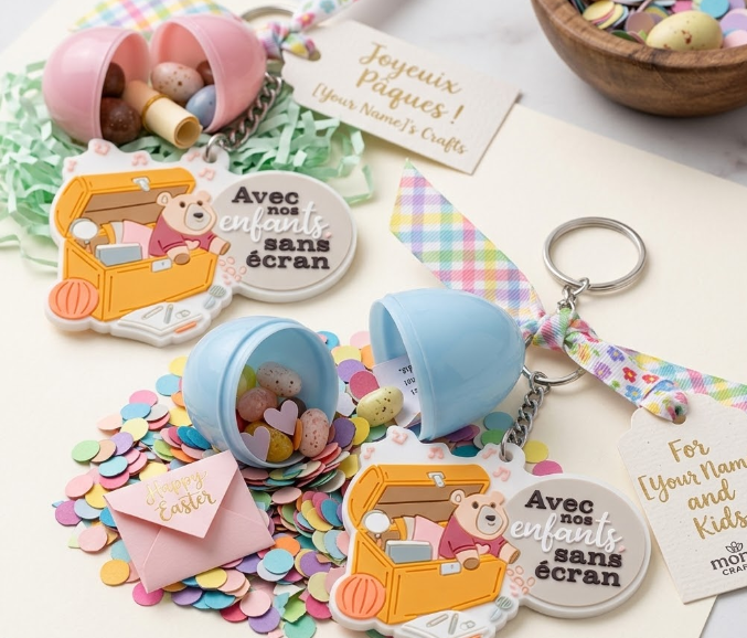 Custom Keychain Easter Surprise Packs