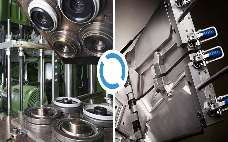 compression molding vs injection molding