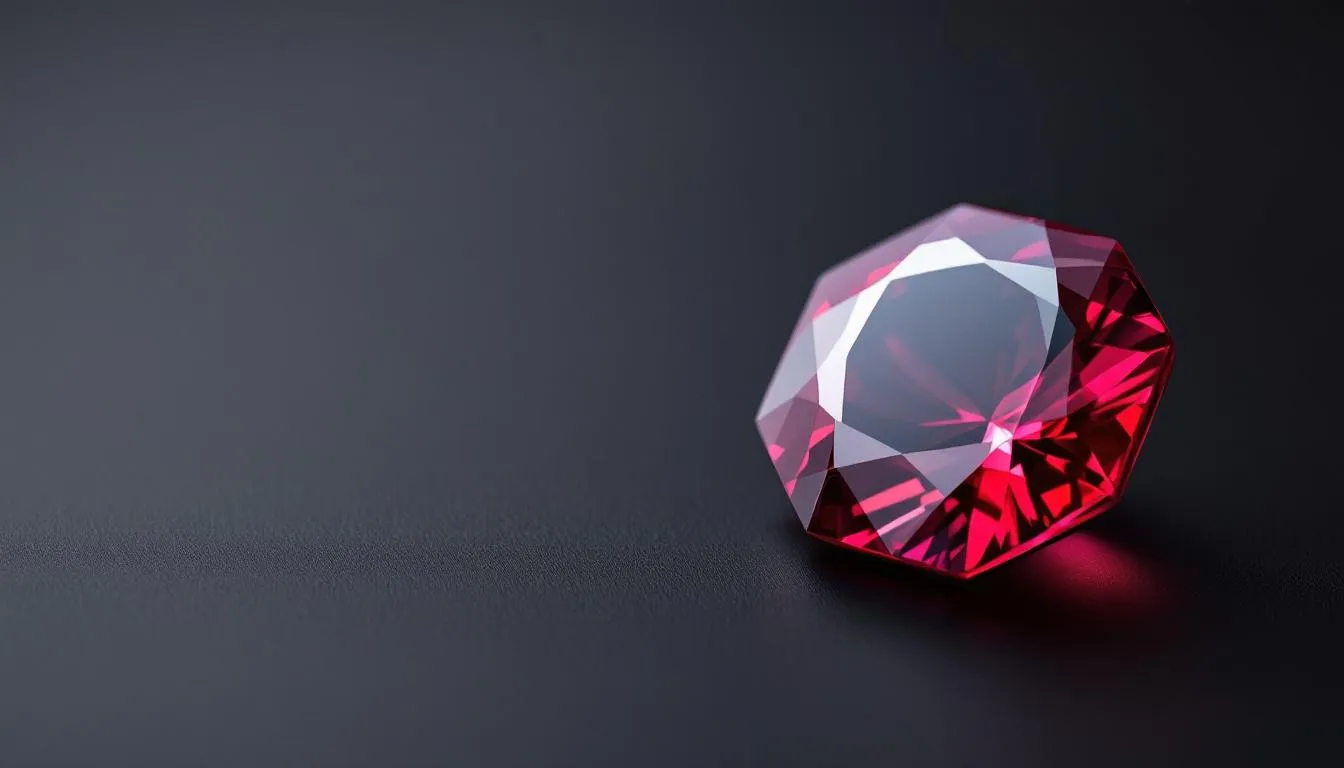 A stunning rose quartz gemstone, an alternative birthstone for January.