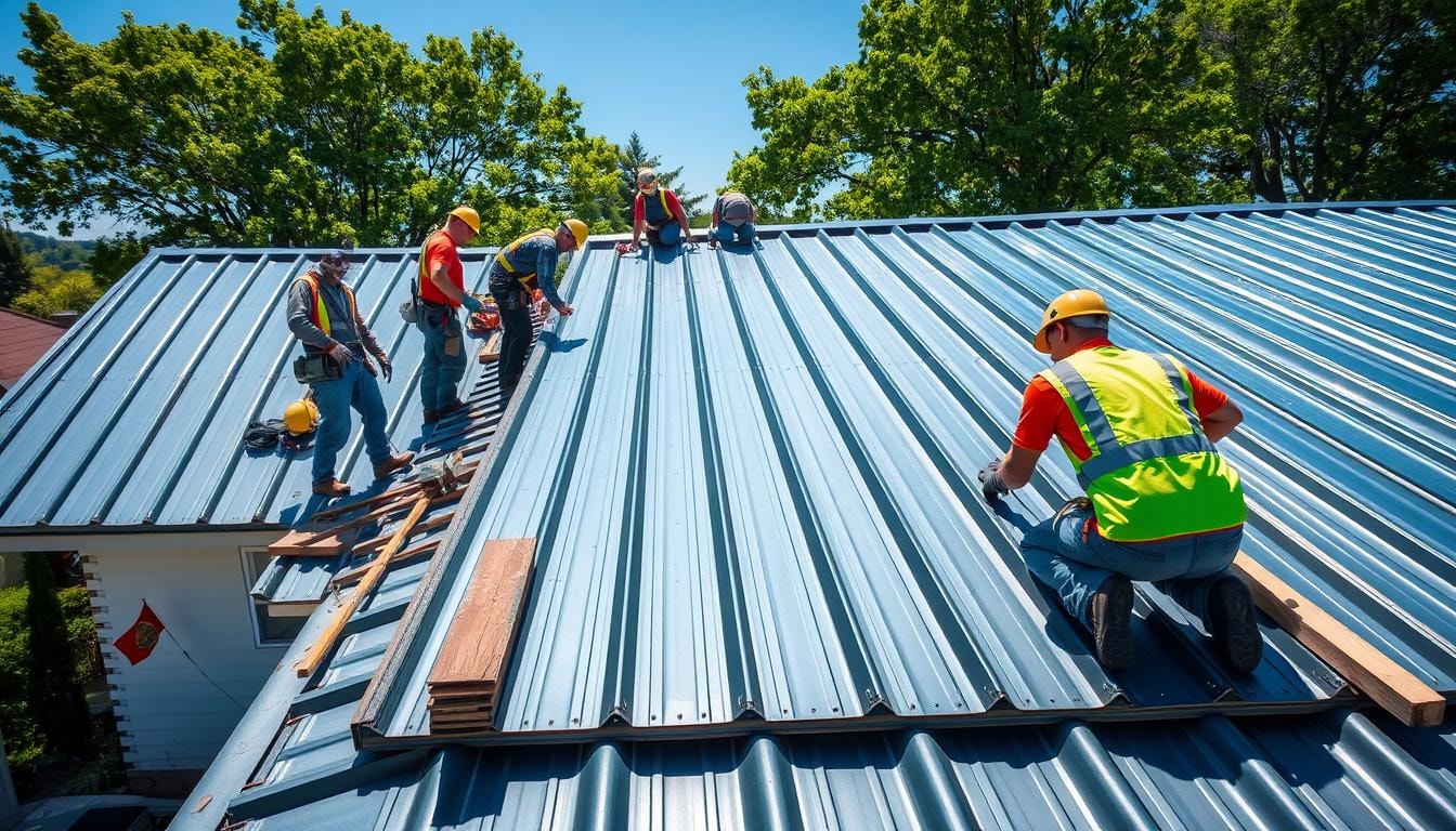 metal roofing contractors