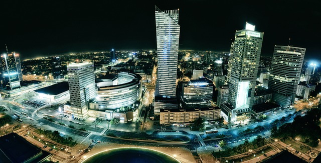 warsaw, building, city