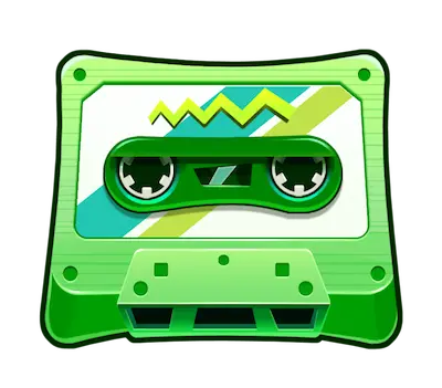 RetroTapes Symbol grün