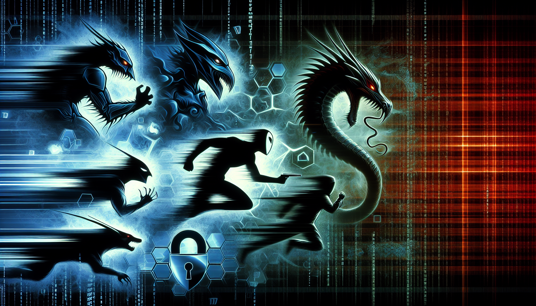 Illustration of evolving cyber threats
