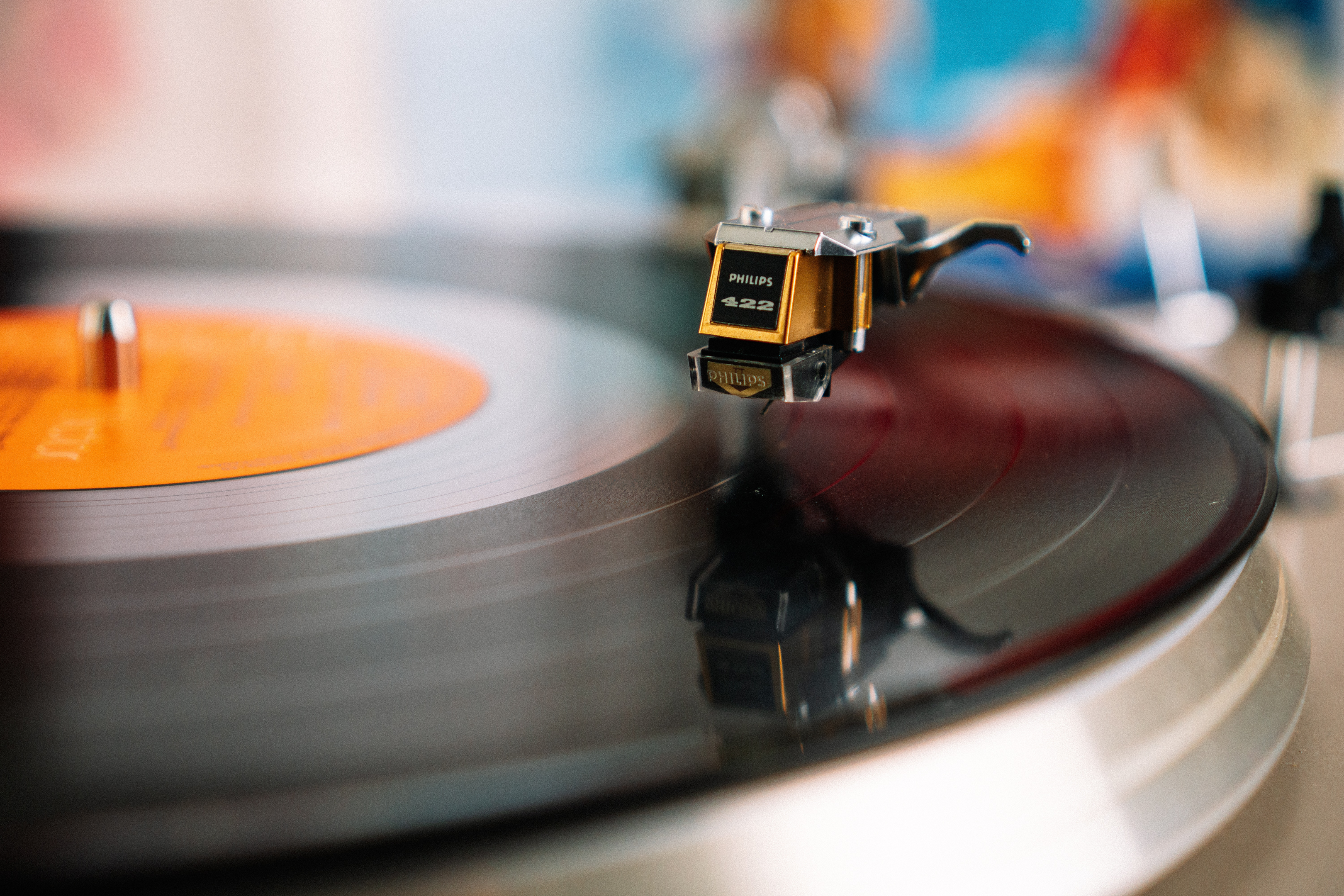 record mat, turntable platter, surface