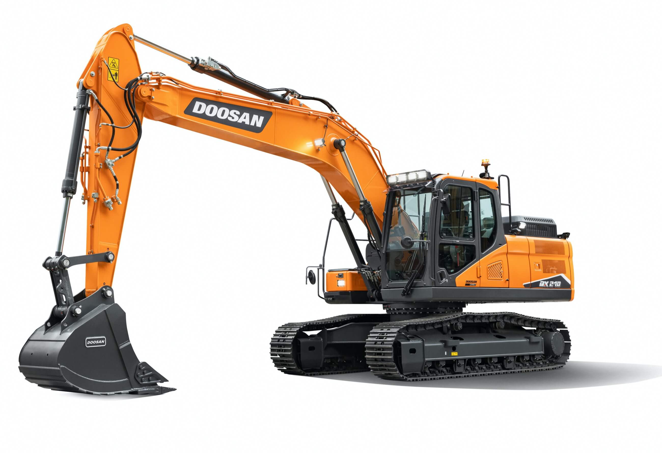 liebherr excavators have high operating weight  to give a high performance 