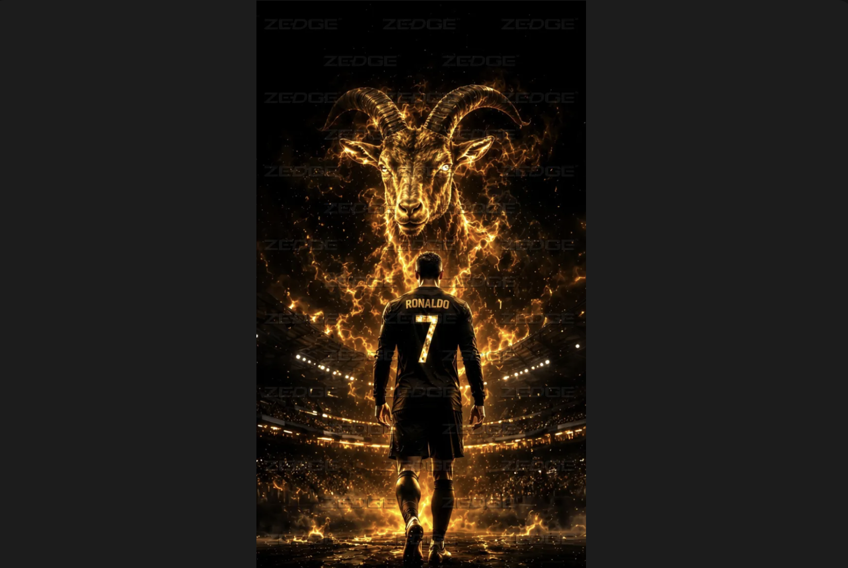 ronaldo goat wallpaper
