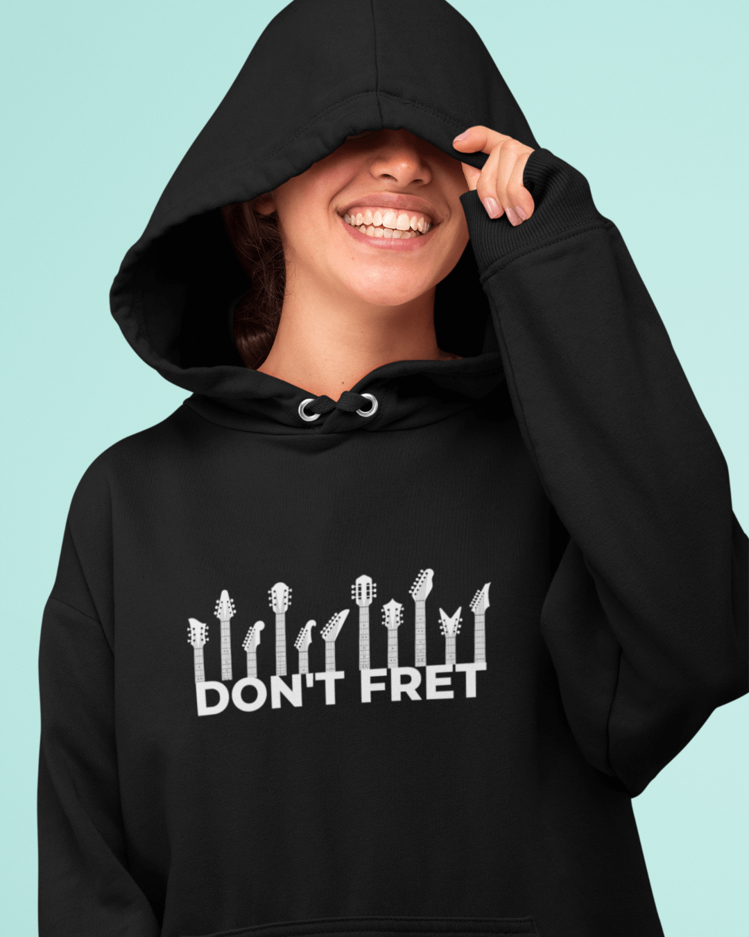Don't Fret Guitar Hoodie is one of th ebest guitar gifts