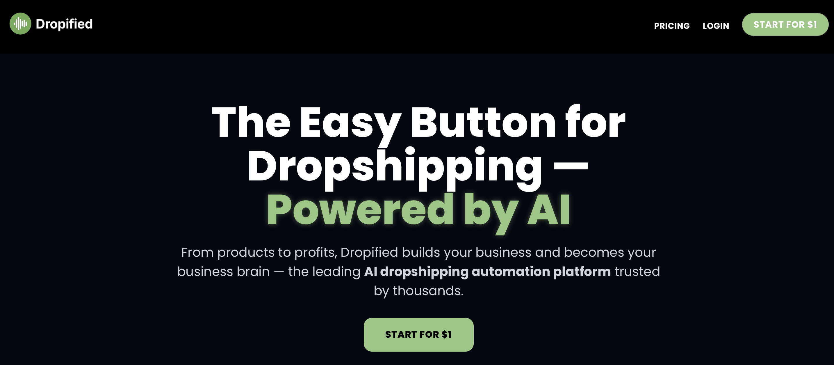 best dropshipping suppliers - dropified