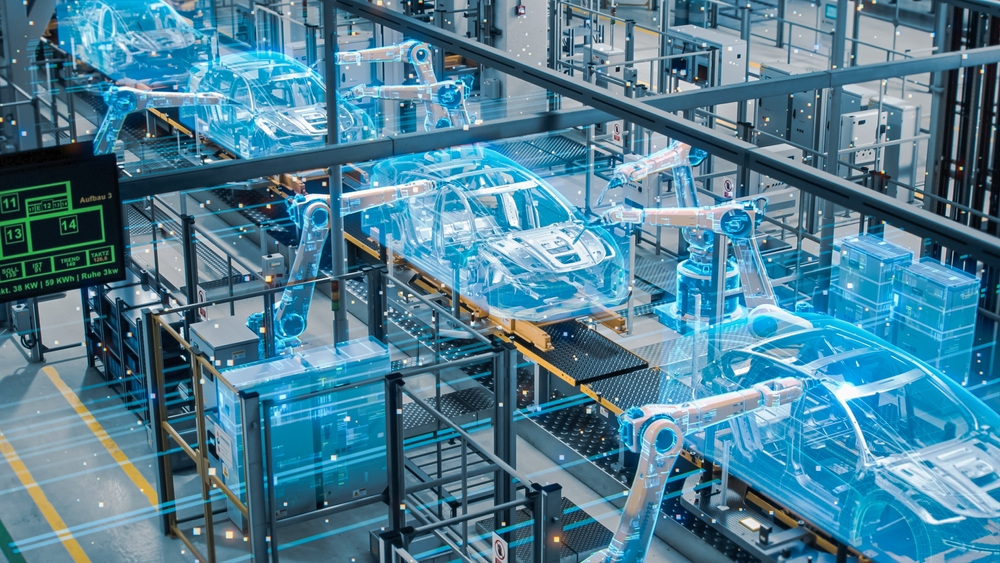 AI in manufacturing allows for automation and increased effeciency