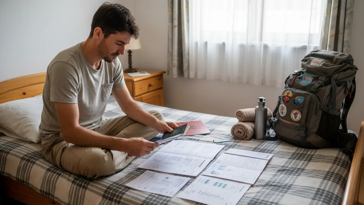 Matching Flight Reservation With Accommodation Proof During The Volunteer Stay