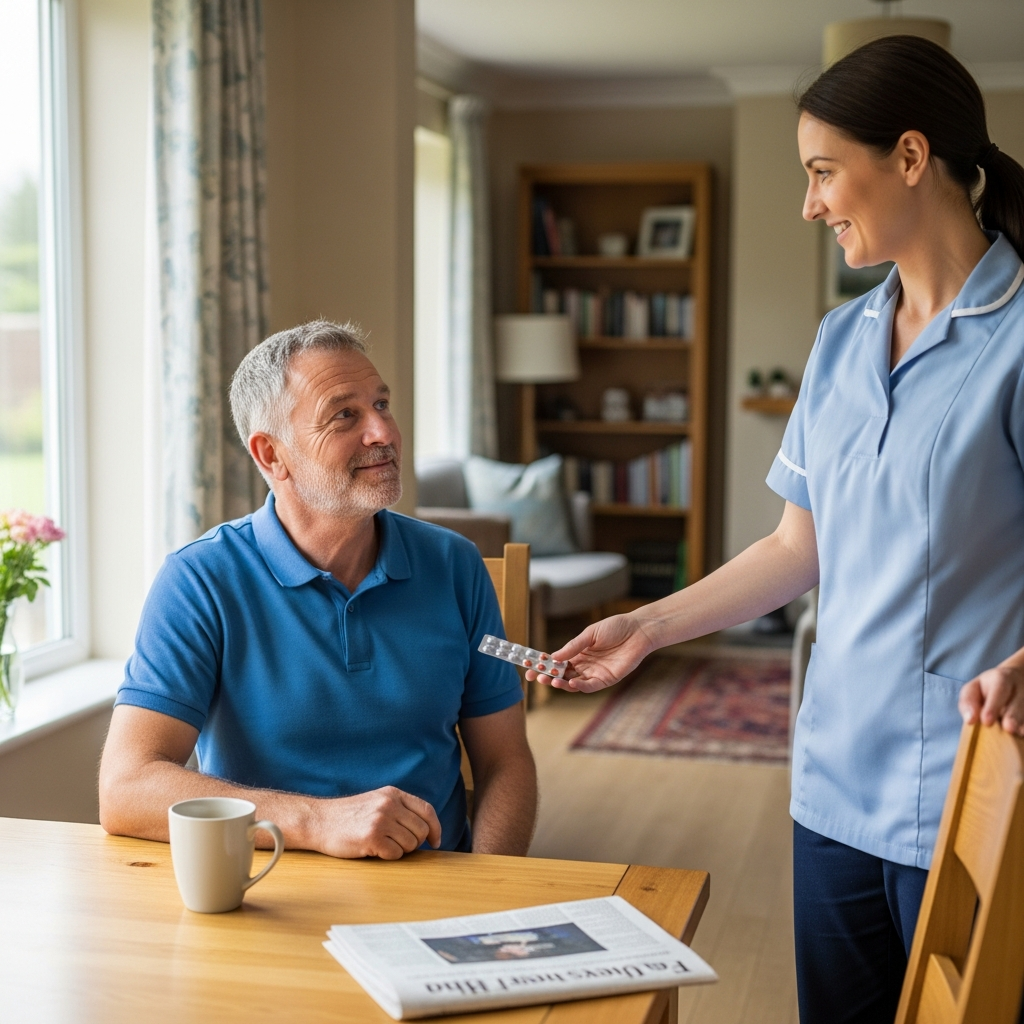 Support worker medication