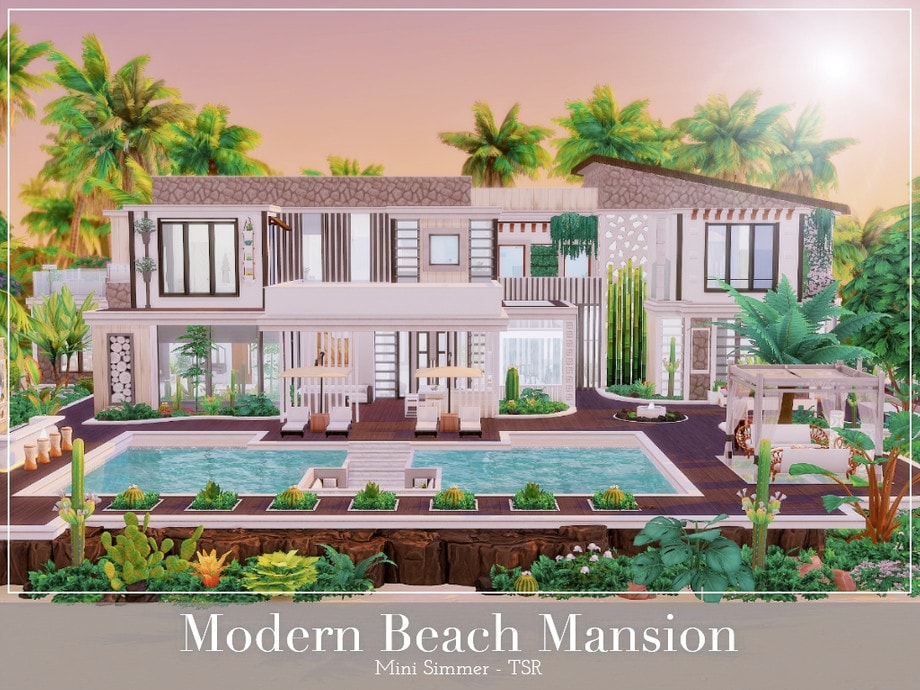 Modern Beach Mansion