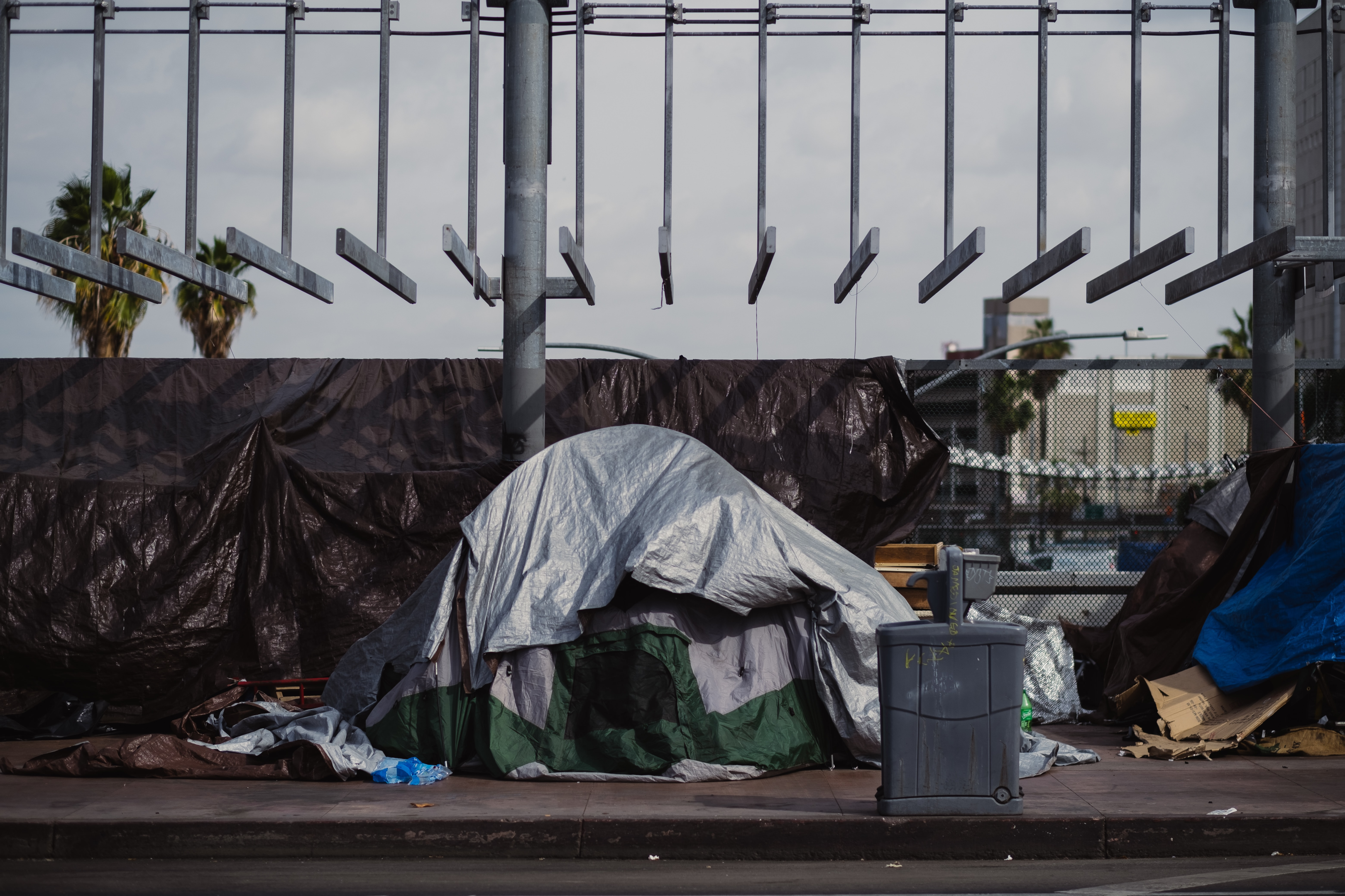 Tent in DTLA area