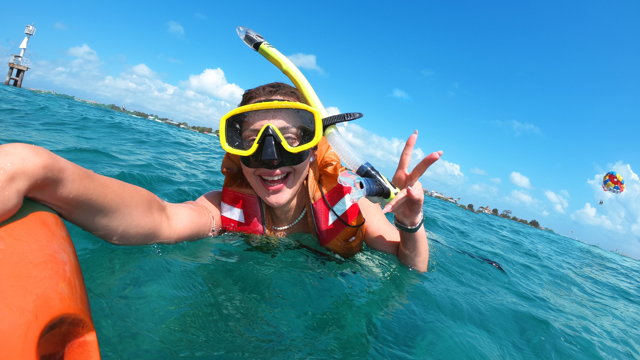 Snorkeling excitement