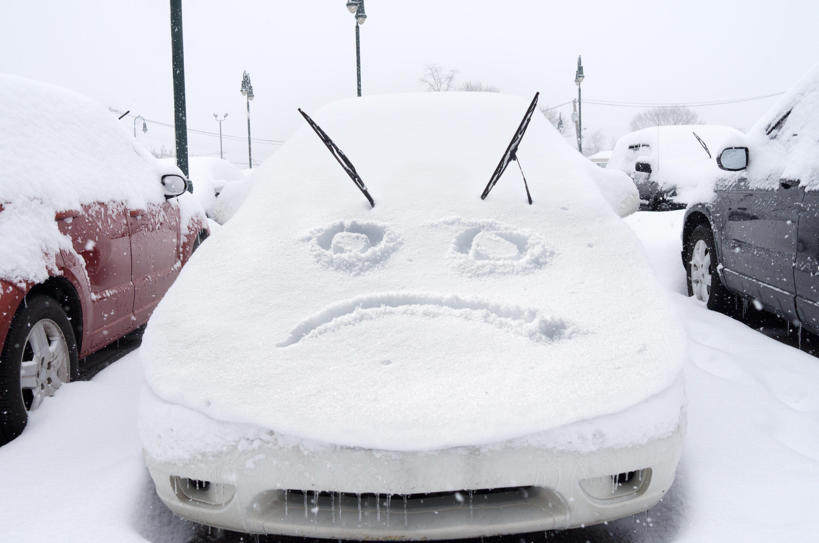 Winter Driving Tip: Always keep extra winter wiper blades in your winter car emergency kit.