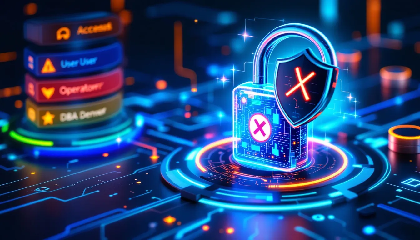 Common access control issues in Oracle databases.