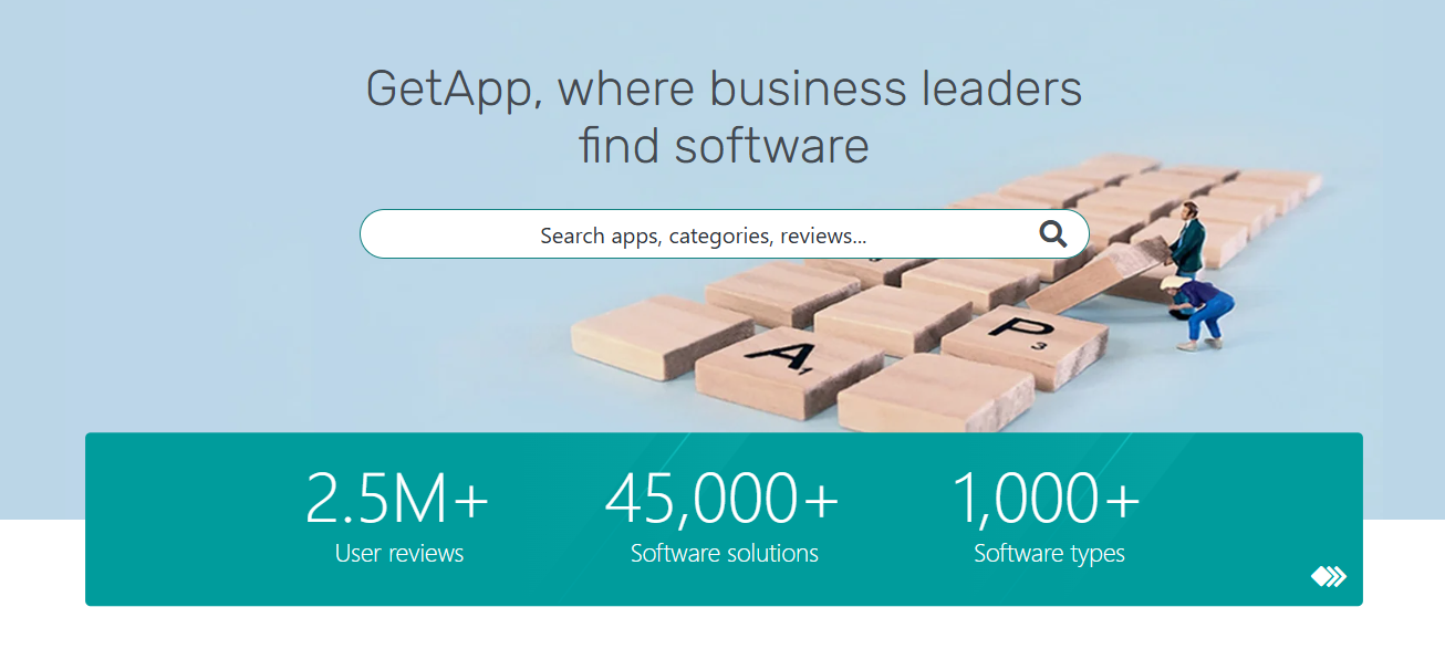 GetApp review site