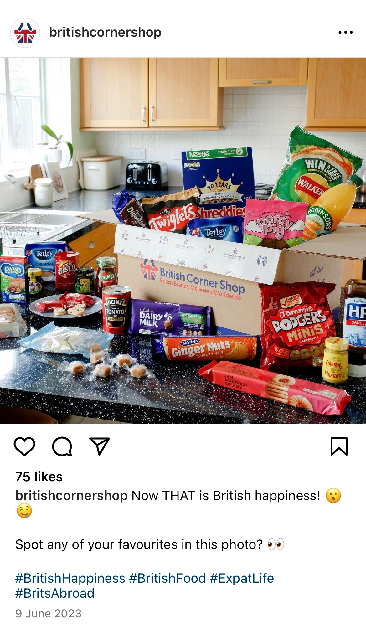 British Corner Shop