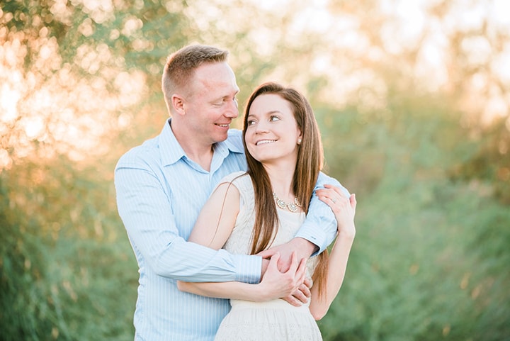 A joyful family gathering for wedding photos.