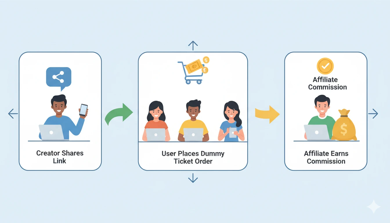 Smart earning strategies for Indian creators in dummy ticket affiliate program