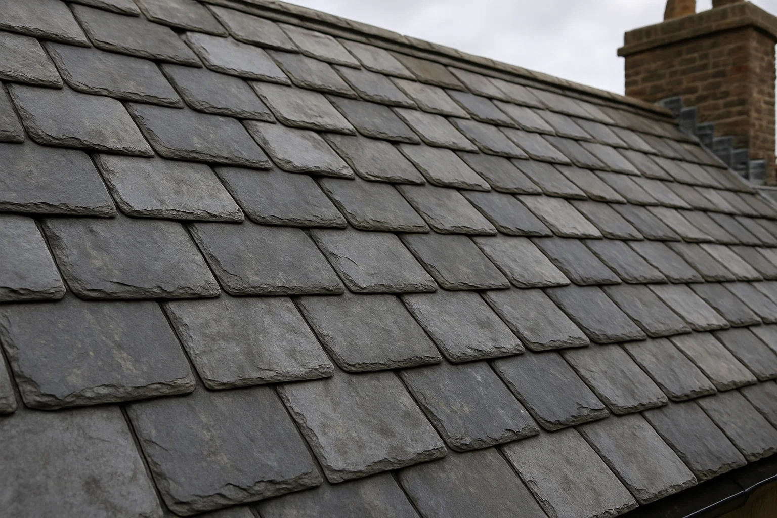 Tile roof installation complete