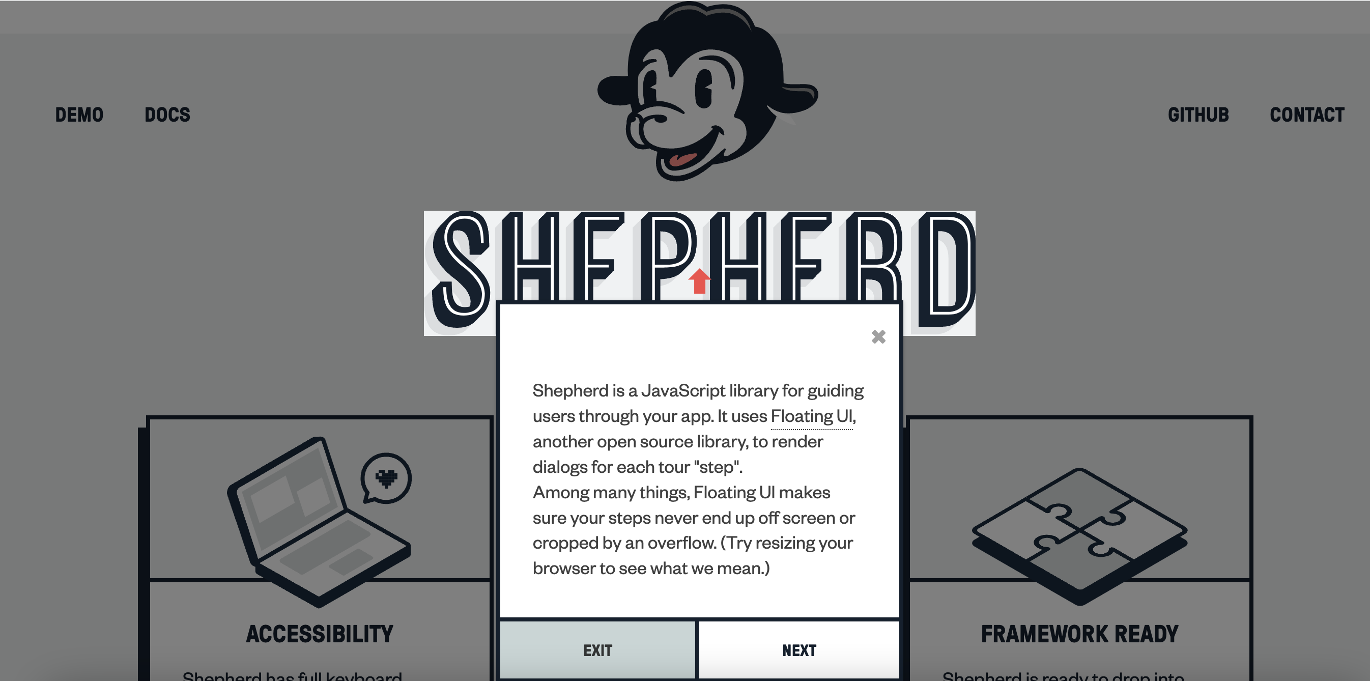 Shepherd.js