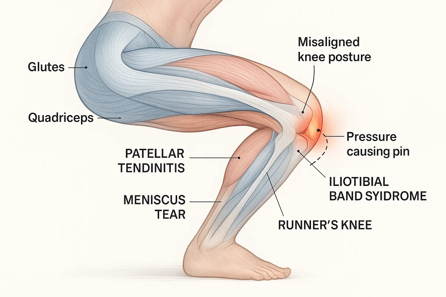 Top Ways to Relieve Knee Pain When Squatting: Causes and Solutions Common Causes of Knee Pain When Squatting