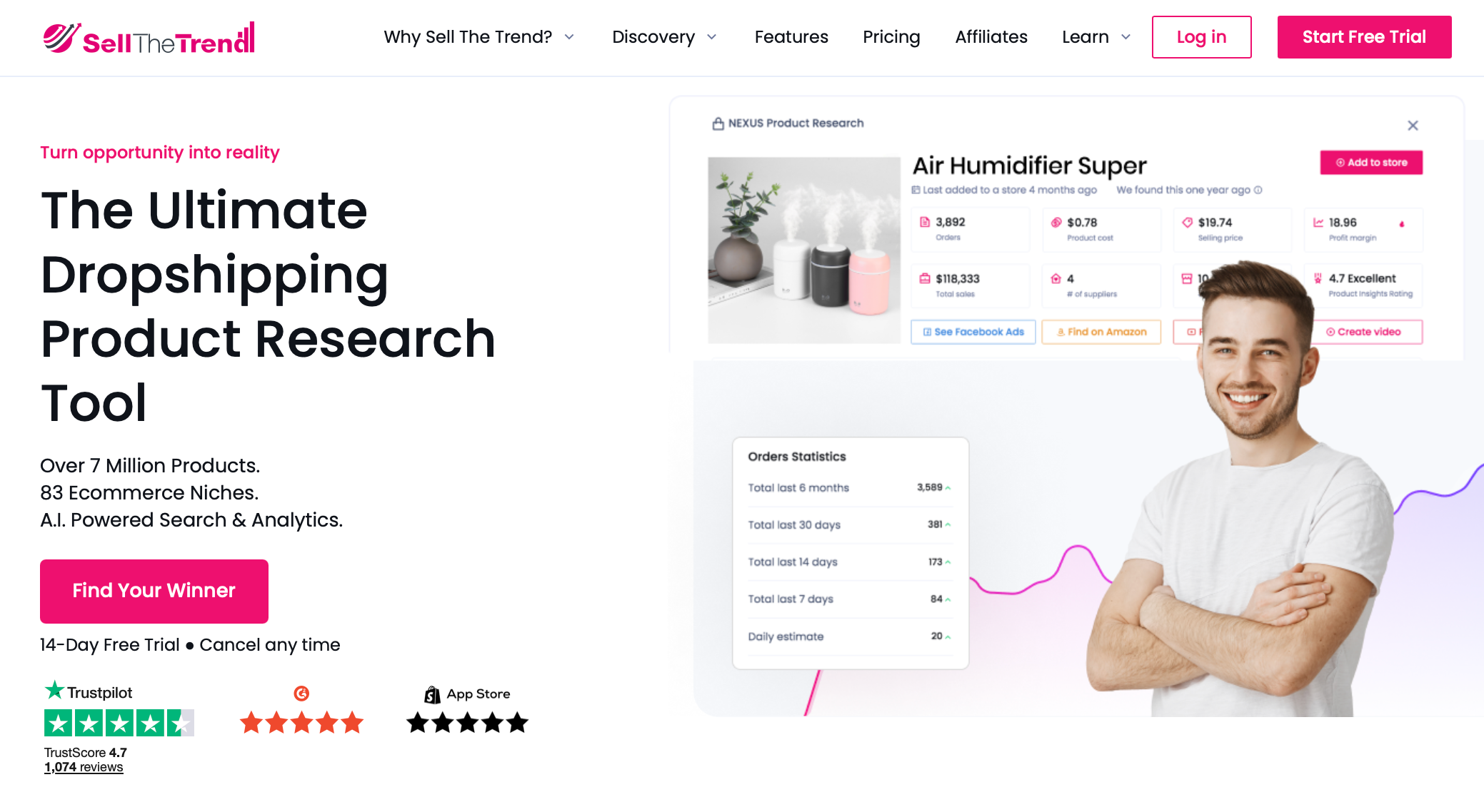 tiktok shop dropshipping - sell the trend 