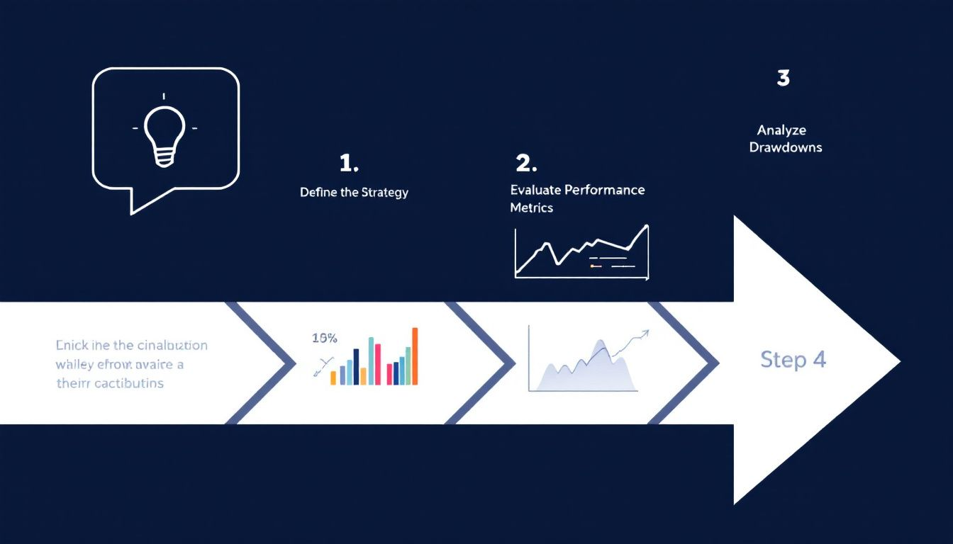 A step-by-step guide on how to backtest a trading strategy.