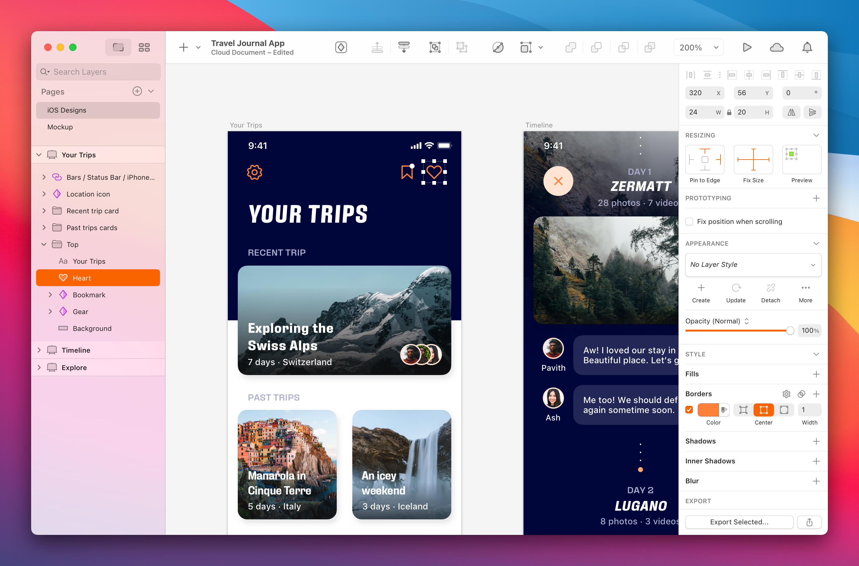 sketch interface