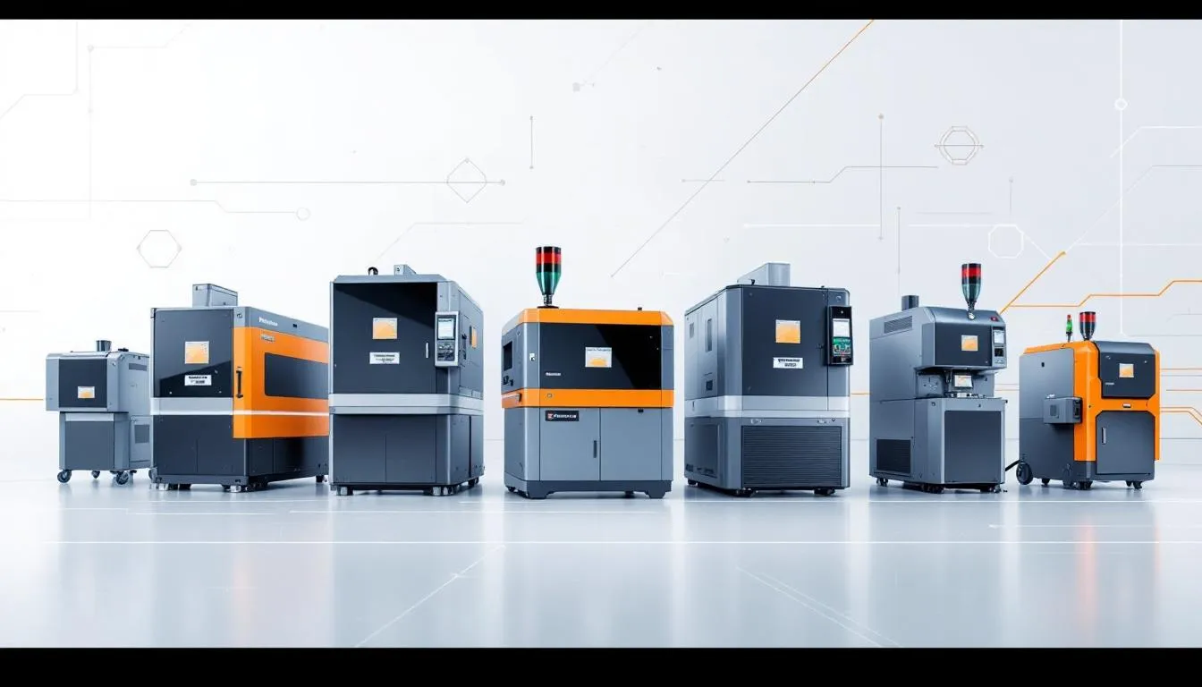 Top brands of small plastic extruders showcased.