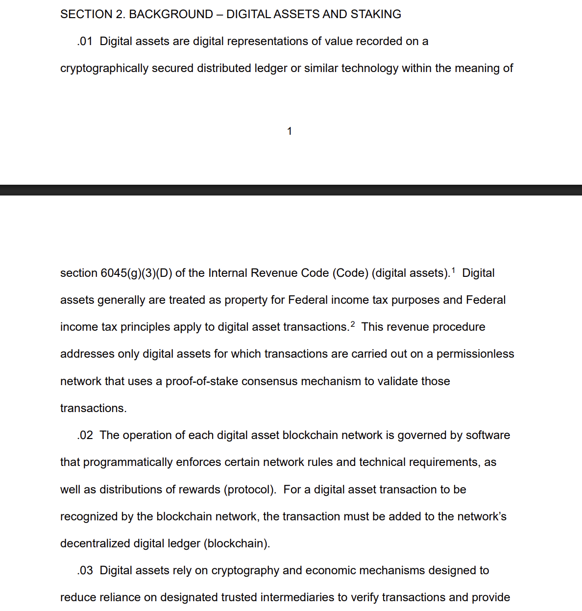 IRS PDF on crypto staking