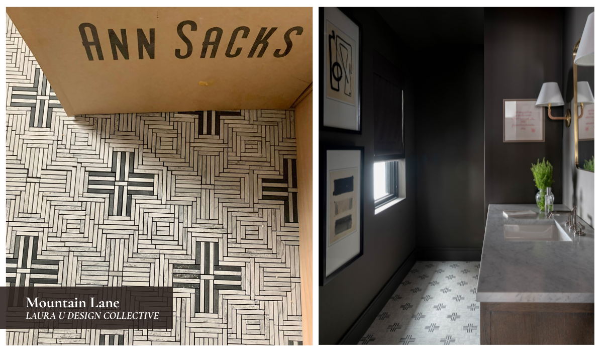 Ann Sacks tile in a bathroom