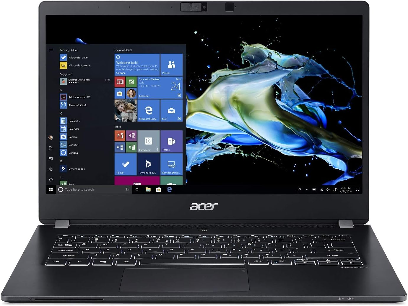 Acer TravelMate P6 Thin & Light Business Laptop