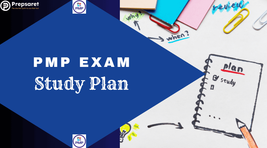 A study plan for PMP exam preparation.