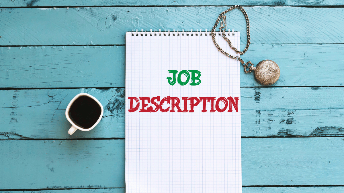 Crafting a Detailed Job Spec with clear expectations