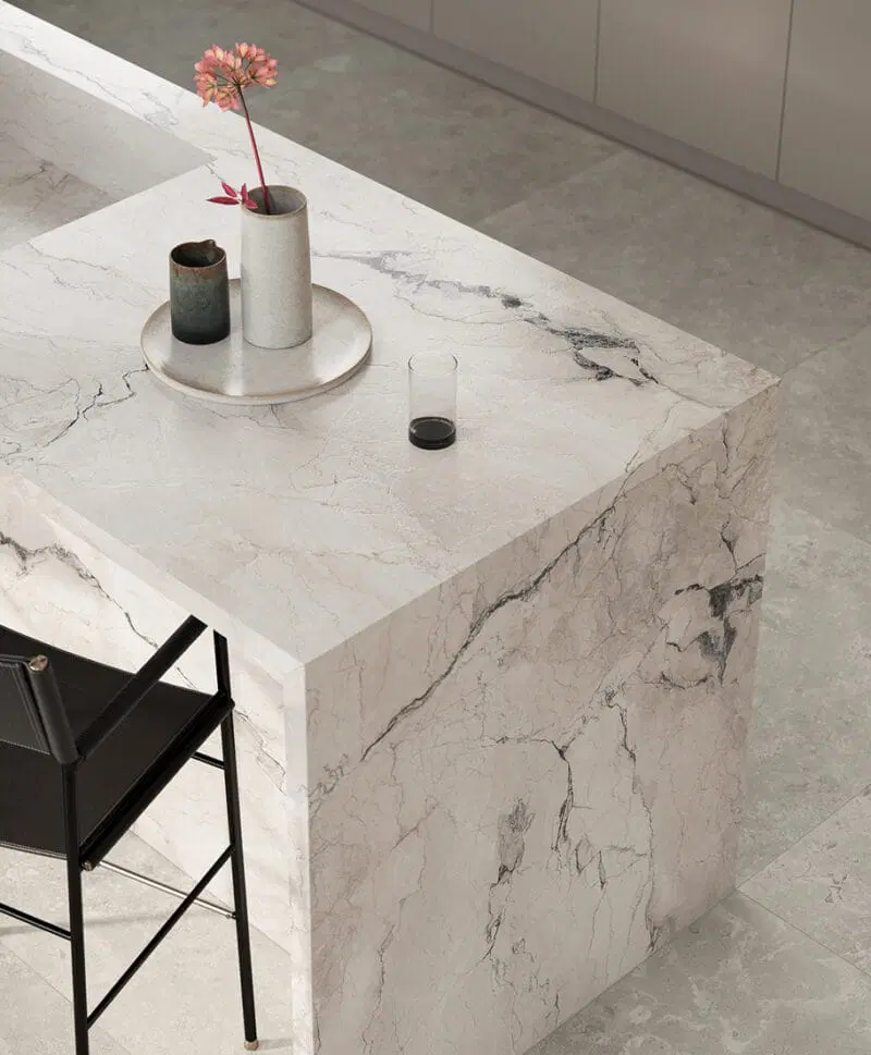 Image: Aesthetica CAM6 12 LPM Satin Polished/Matt White Tile from LaFaenza Ceramica at EMC Tiles