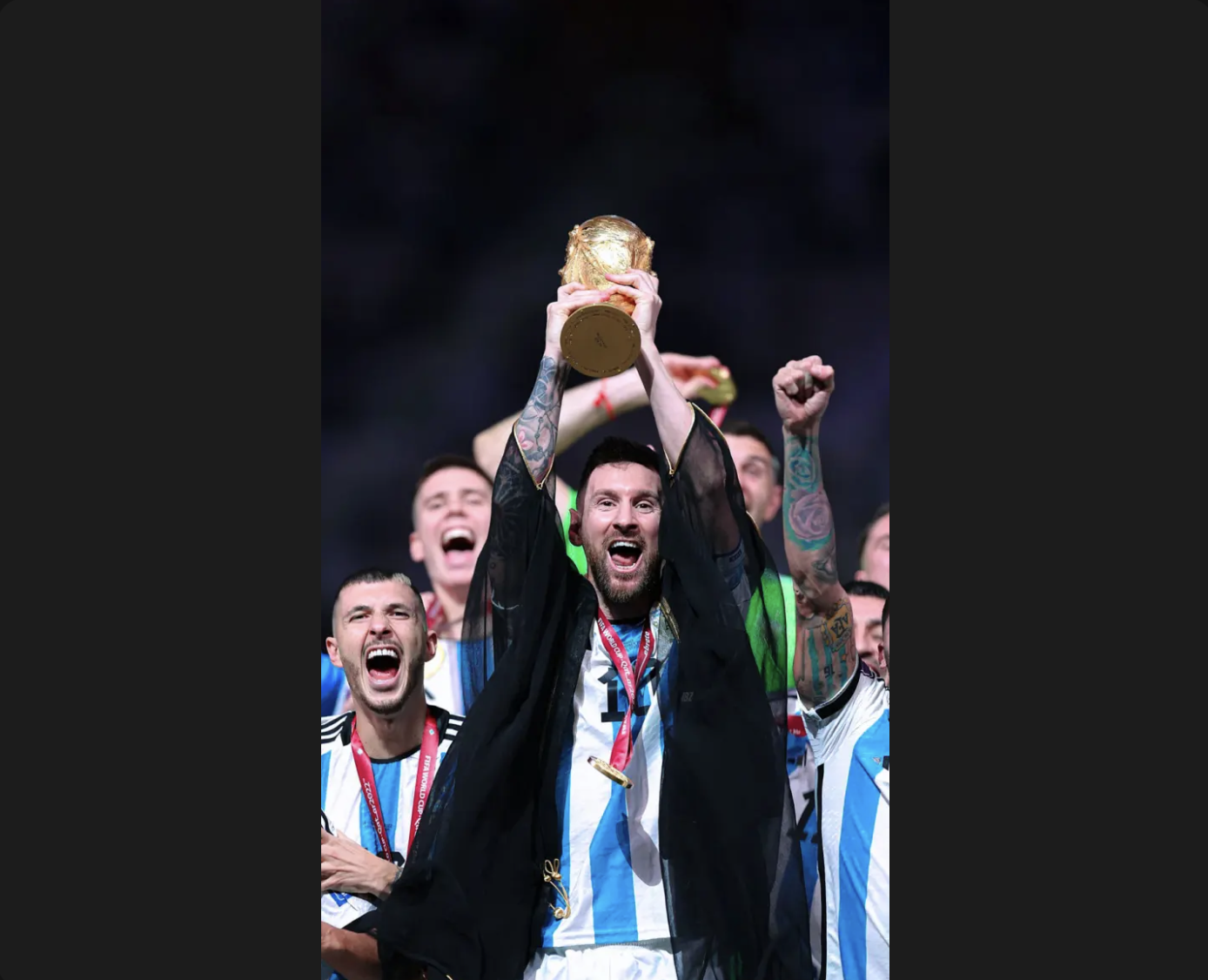 messi argentina wallpaper world cup 2022 trophy