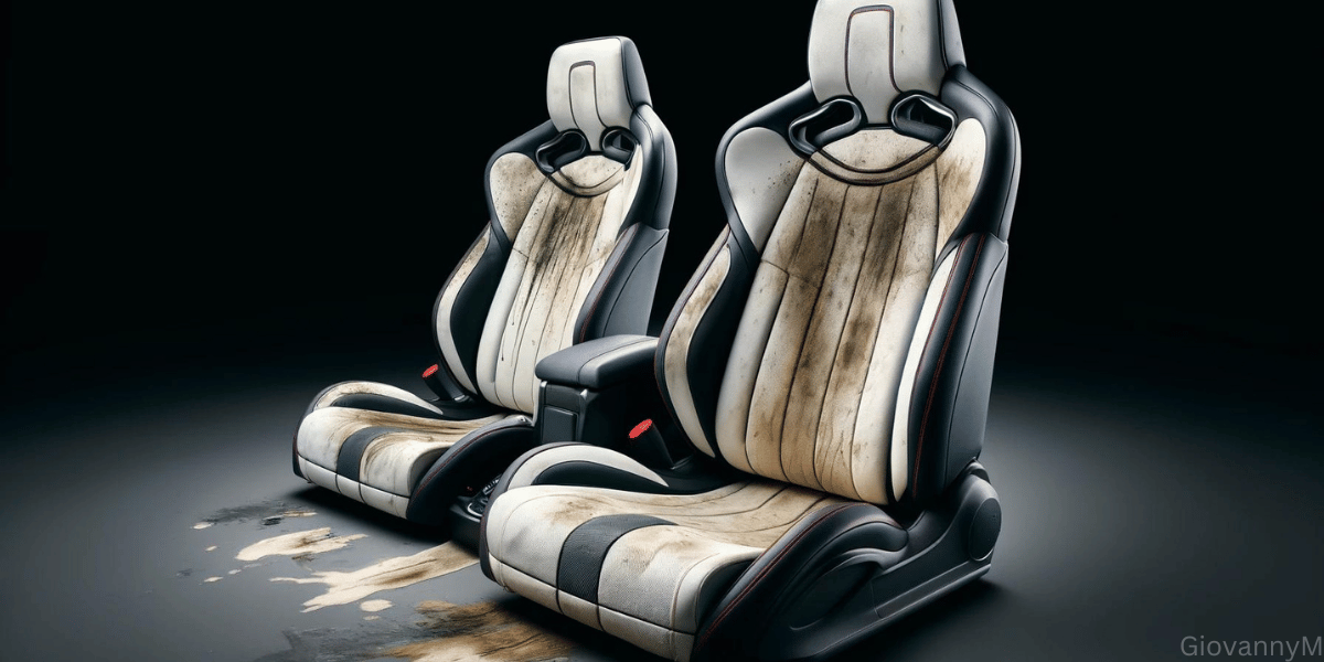 When to clean car seats, dirt and other debris.