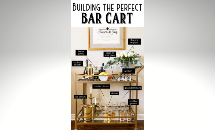 Bar Cart Styling: From Coffee to Cocktails