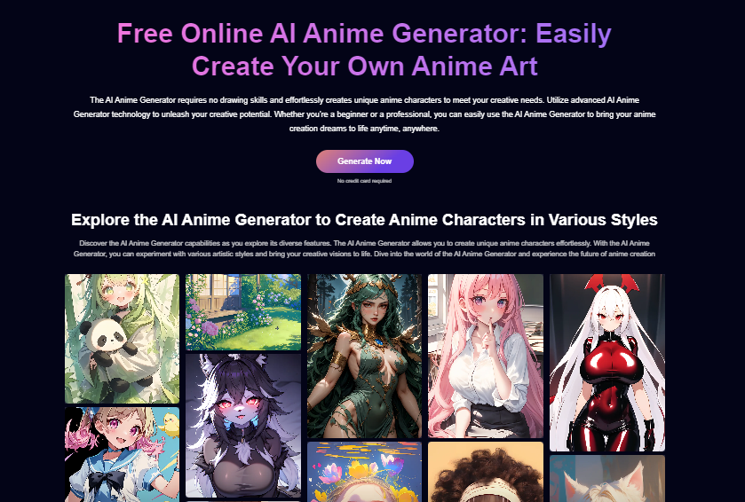 Aitubo AI Anime Generator 