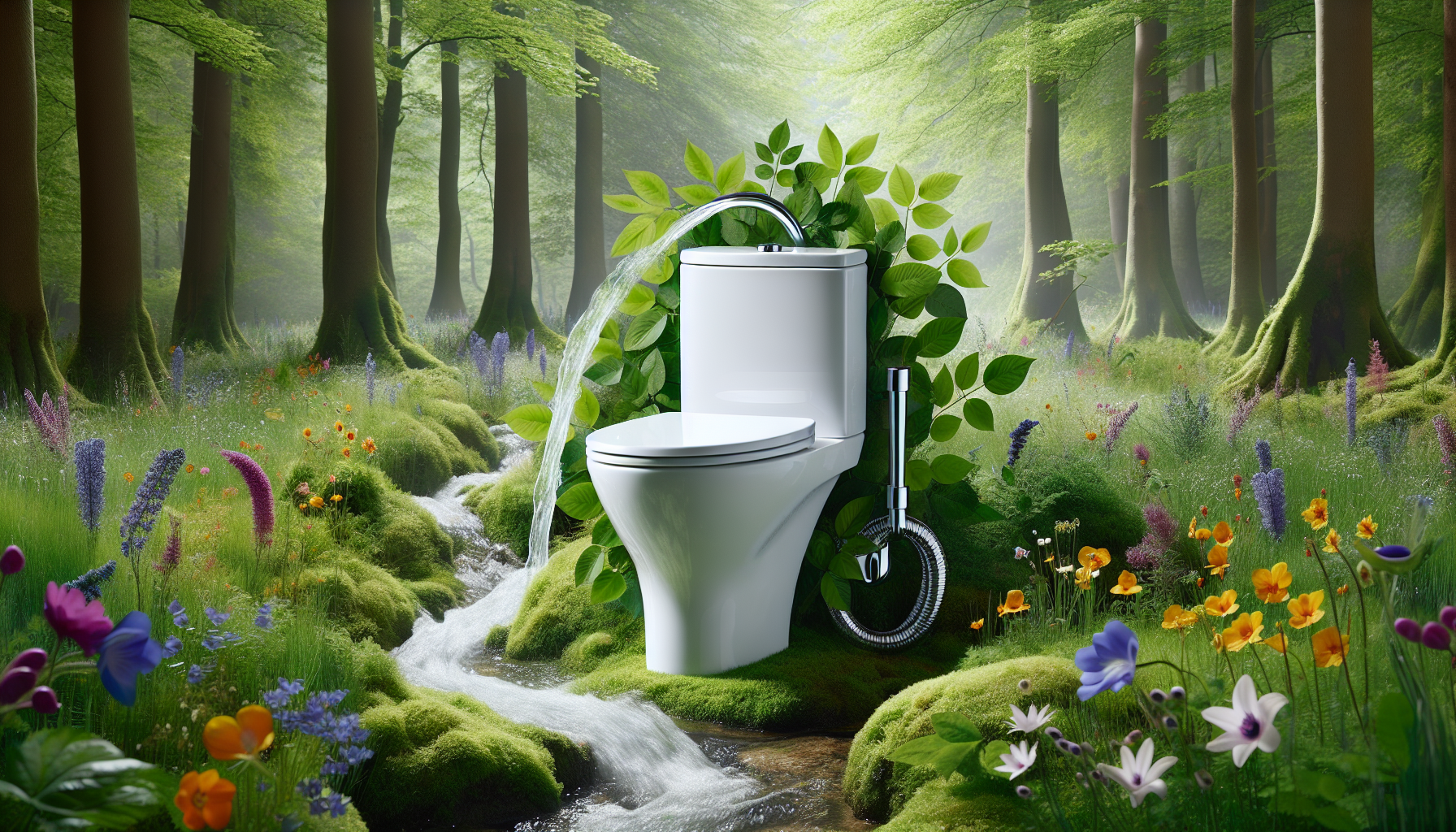 High water efficiency and eco-friendly flow rate of the Stylus Symphony Suite
